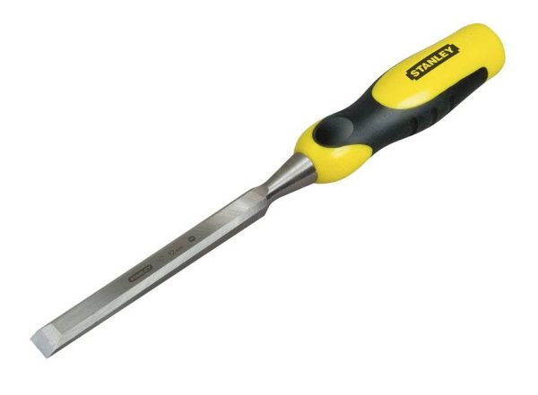 Ciseau à bois manche bi-matière 12 x 125mm longueur totale 310mm – STANLEY – 0-16-873 Ciseau à bois manche bi-matière 12 x 125mm longueur totale 310mm – STANLEY – 0-16-873