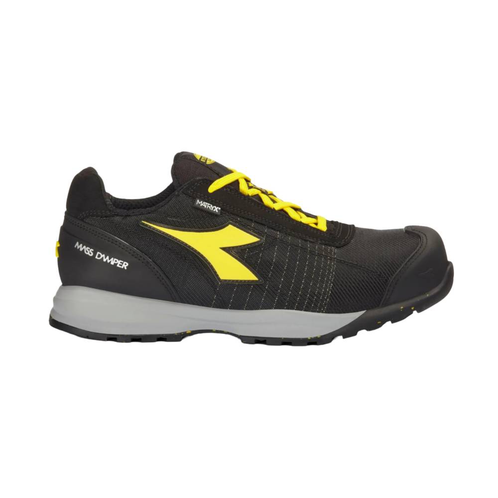 Chaussures de sécurité basses DIADORA GLOVE MDS MATRYX S1PS Noir / Jaune 37