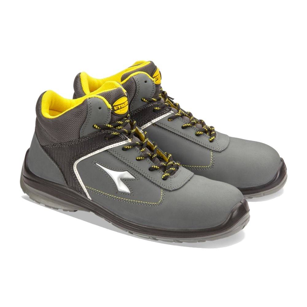 Chaussures de sécurité montantes Diadora D-Blitz S3 SRC Gris 39