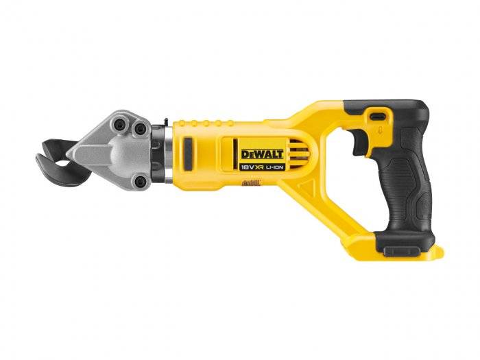 Cisaille à métaux décalée XR 18V - DEWALT - Sans batterie, ni chargeur - DCS496N-XJ