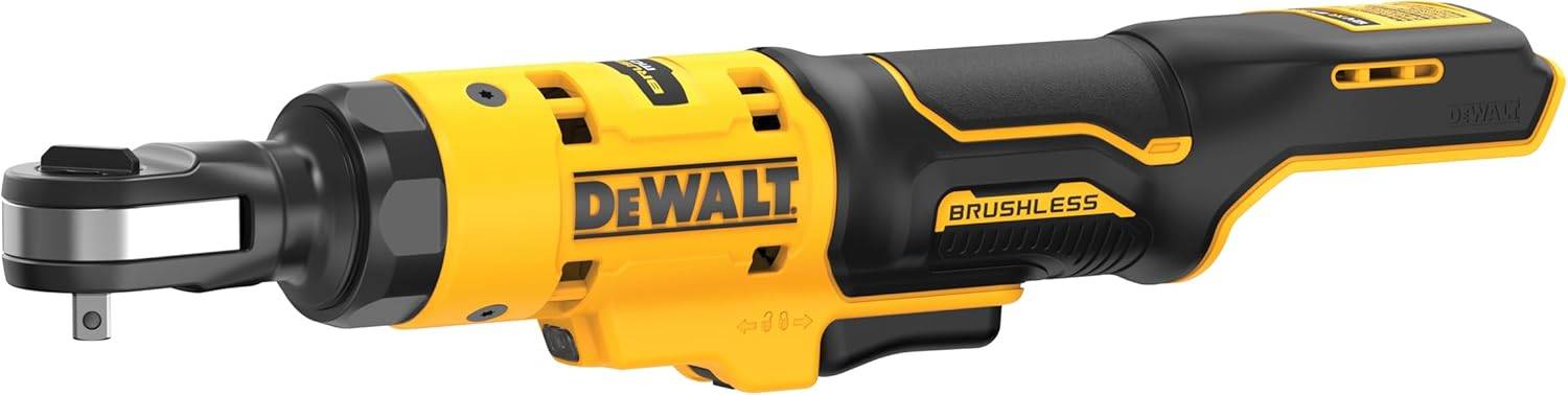 Clé à cliquet 1/4' XR 12 V Brushless - DEWALT - DCF504N-XJ