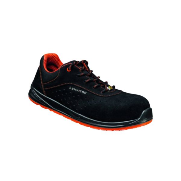 Chaussures de sécurité basses LEMAITRE BLACKTRIGGER S1P ESD Noir 39