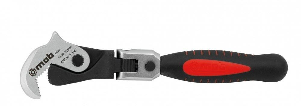 Cle auto-ajustable a effet cliquet 14-32 mm - MOB