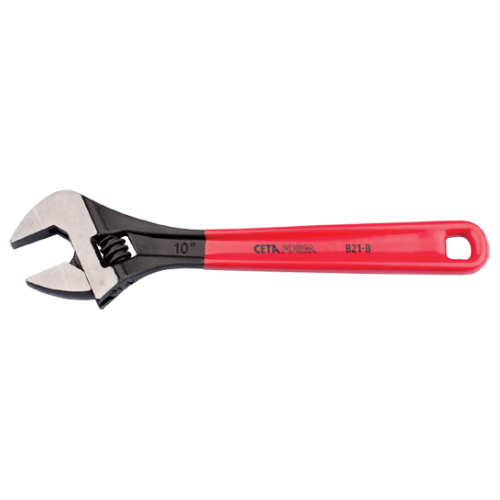 Clé à molette CETAFORM, ouverture 30mm, Long 250mm, grip PVC