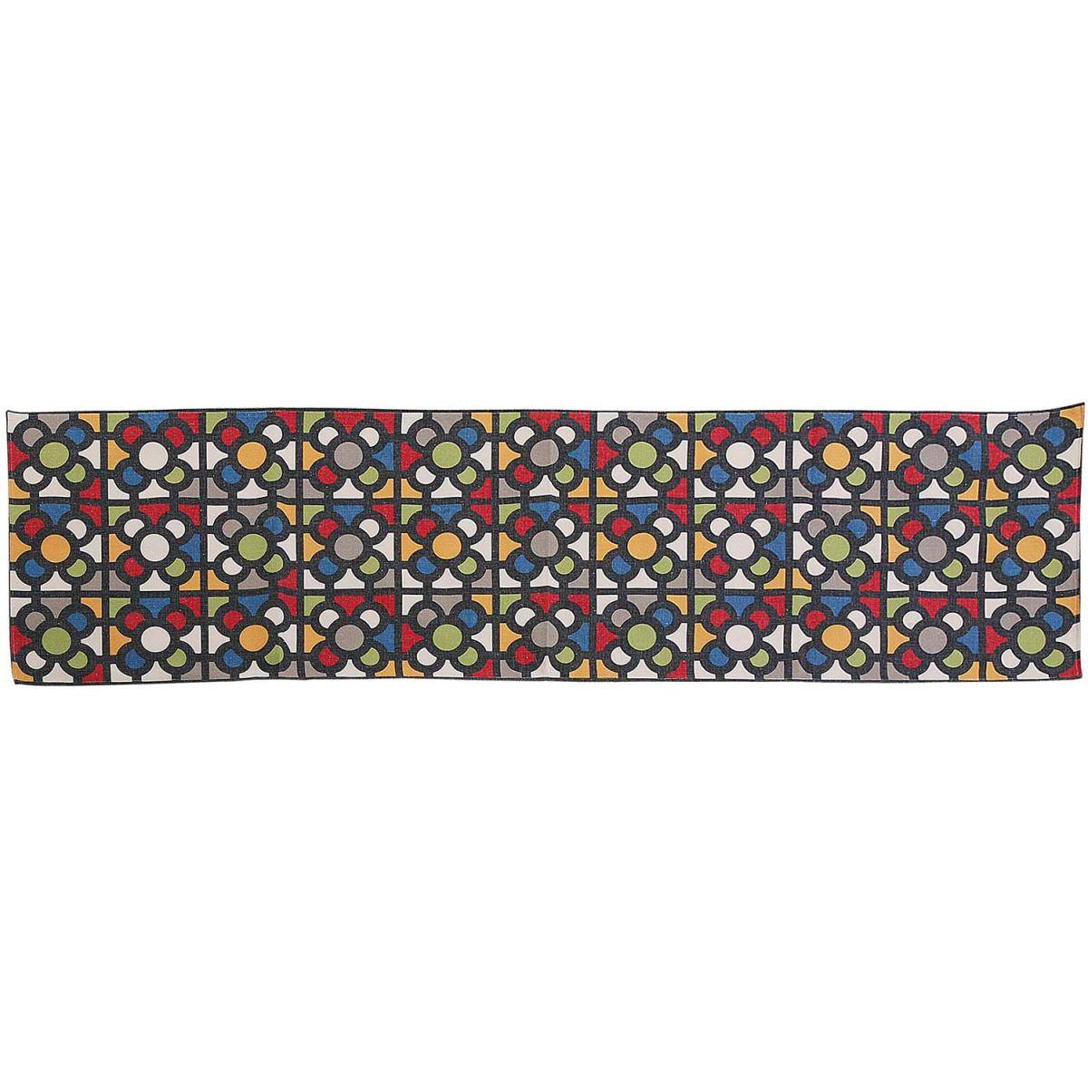 Chemin de table en polyester Urbana