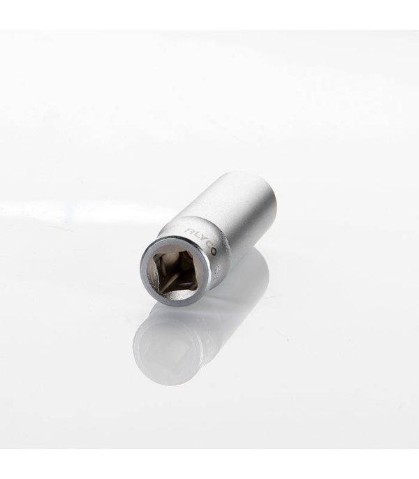 Clé à douille 1/4 longue 6 mm ALYCO 192120 Clé à douille 1/4 longue 6 mm ALYCO 192120