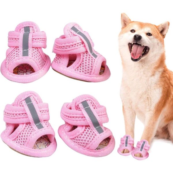 Chaussures roses pour chien – IntiMeg Chaussures roses pour chien – IntiMeg