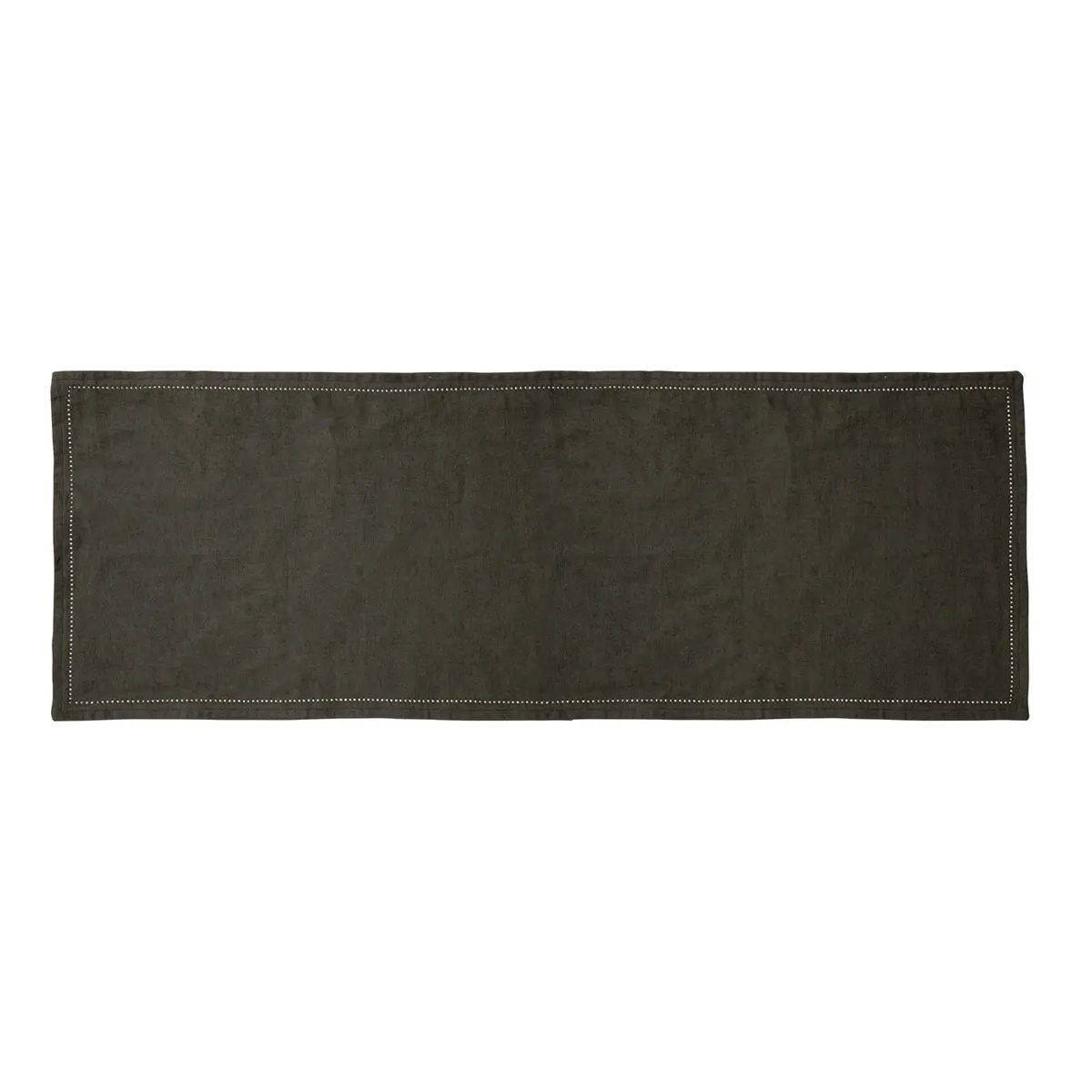Chemin de Table "Elina" 38x140cm Vert Kaki