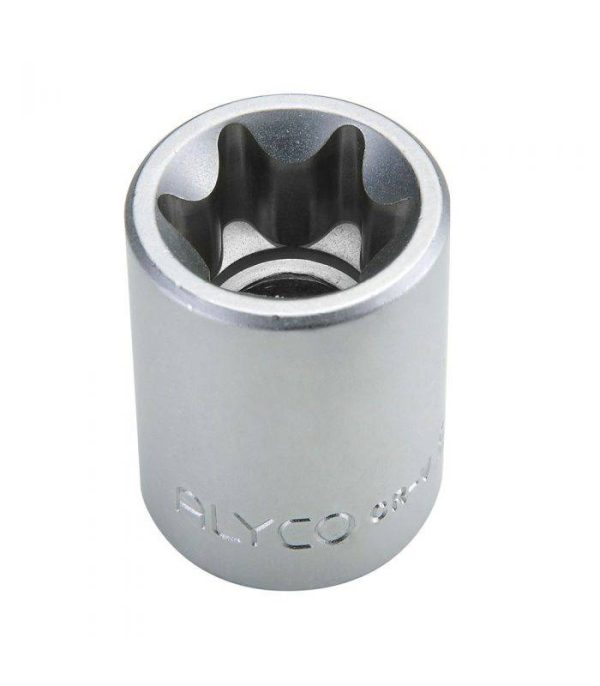 Clés à douille 1/2 torx femelles e18 ALYCO 192298