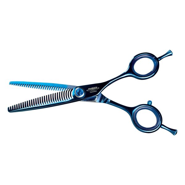 Ciseaux Effileurs Phoenix Grand Bleu : 15 cm – 30 dents PHOENIX UNIVERSAL Ciseaux Effileurs Phoenix Grand Bleu : 15 cm – 30 dents PHOENIX UNIVERSAL