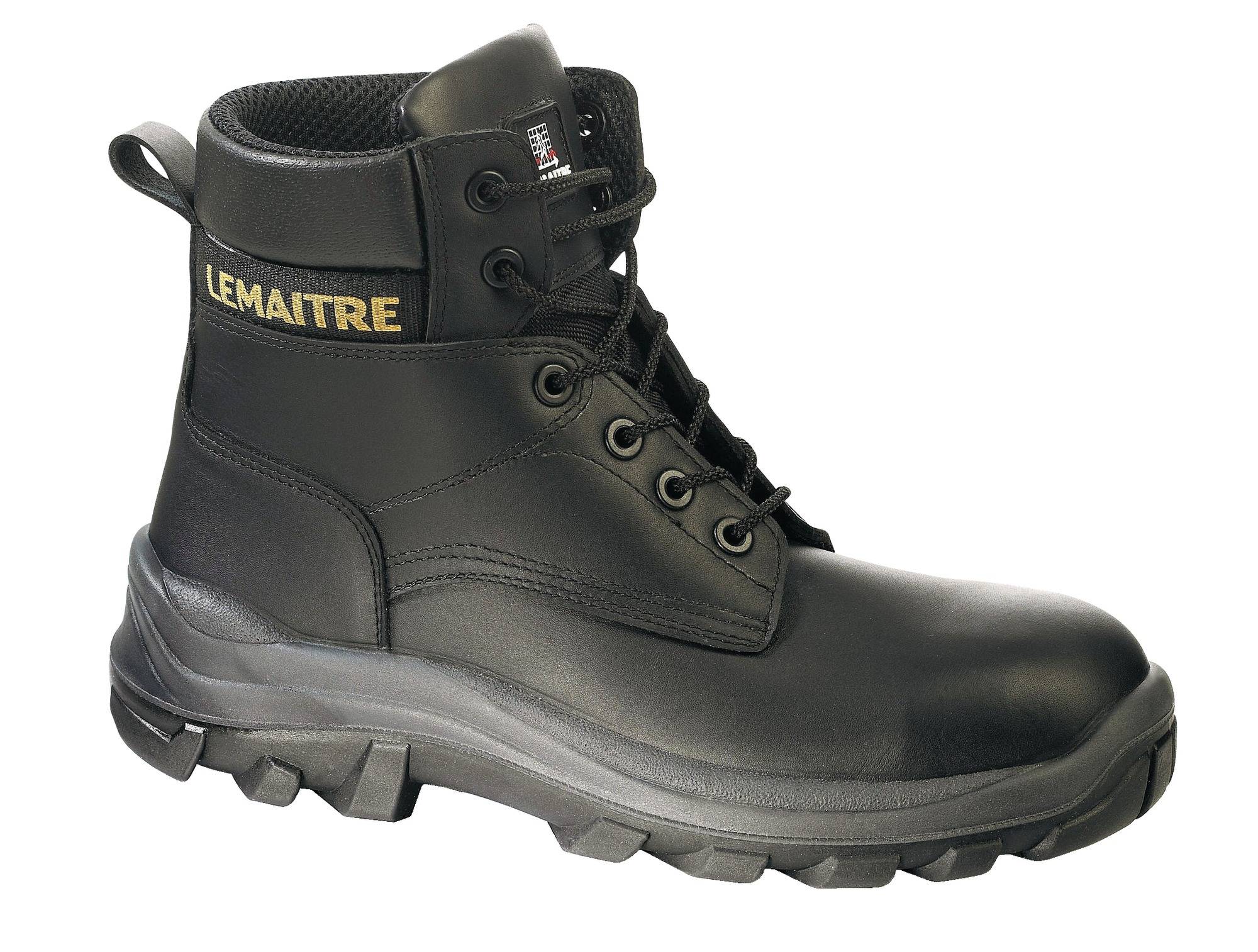 Chaussures de sécurité haute APOLON CI S3 SRC noir P47 - LEMAITRE SECURITE - APOLS30NR-47