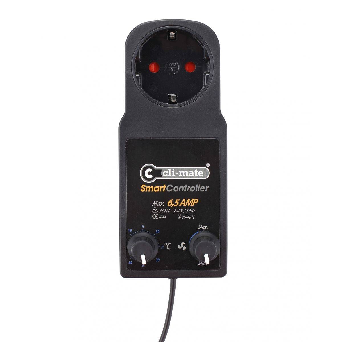 CLI-MATE SMARTCONTROLLER - T° + Vitesse mini + hystérésis - 6.5A