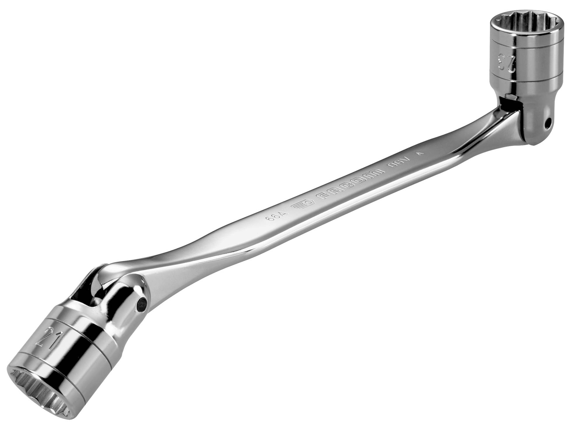 Clé à douille articulée métrique 14x15mm - FACOM - 66A.14x15