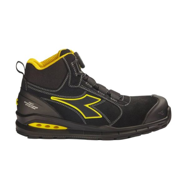 Chaussures de sécurité hautes DIADORA RUN NET AIRBOX MASTER BOA MID S3S Noir 42 Chaussures de sécurité hautes DIADORA RUN NET AIRBOX MASTER BOA MID S3S Noir 42