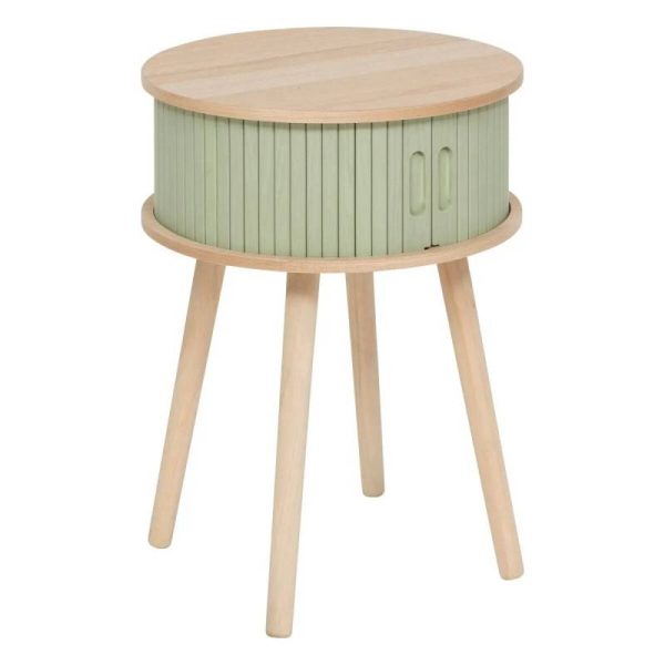 Chevet rond 2 portes vert Nysos Atmosphera Chevet rond 2 portes vert Nysos Atmosphera