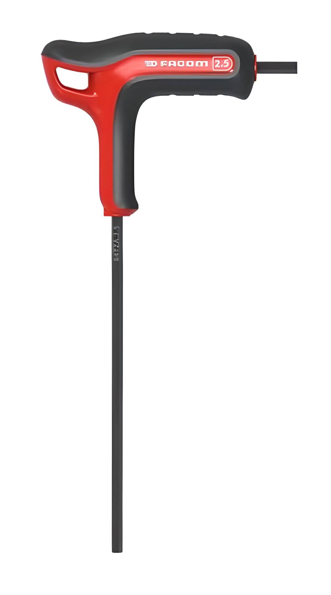 Clé mâle poignée en 'P' 6 pans métriques diamètre 2,5mm longueur 133mm - FACOM - 84TZA.2.5