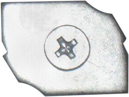 Clamot 251x18.9 mm + 2 vis ISEO pour serrure Performa - 990855