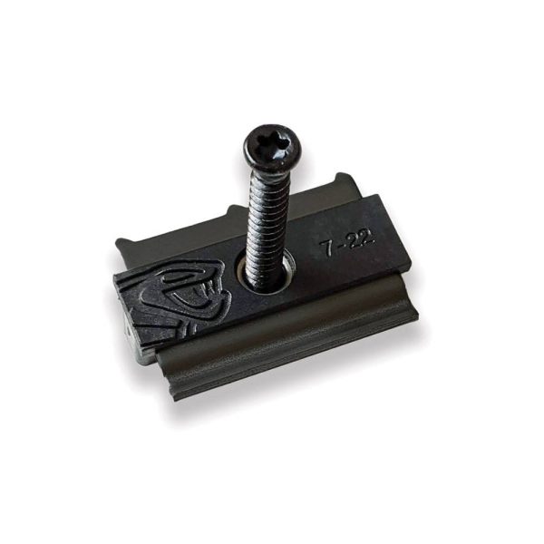 Clip Terrasse Bois HYBRID 7-22 – 90 clips + Vis 4x35mm – Pour Lames en Bois Thermotraités et Bambou – Facile à Poser & Resistant Clip Terrasse Bois HYBRID 7-22 – 90 clips + Vis 4x35mm – Pour Lames en Bois Thermotraités et Bambou – Facile à Poser & Resistant