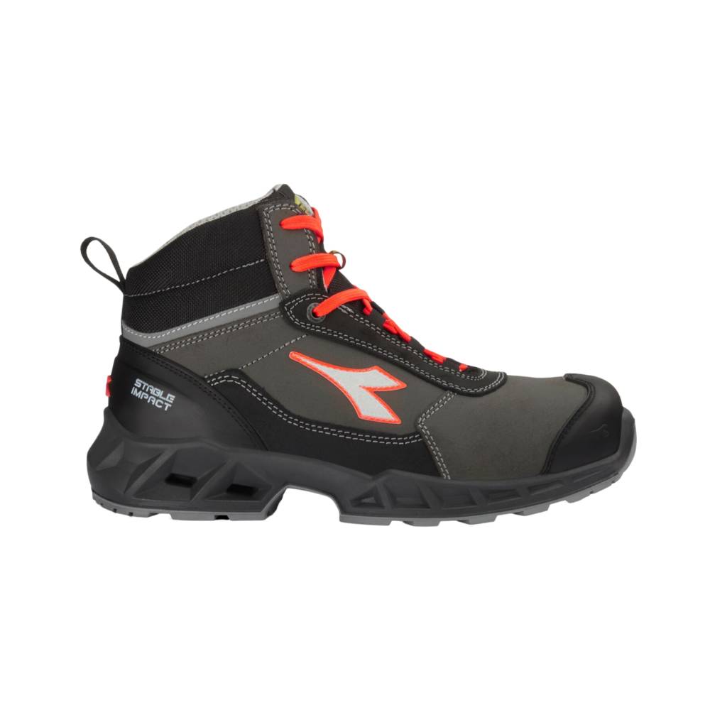 Chaussures de sécurité Diadora SHARK STABLE IMPACT LEATHER MID S3S Gris / Noir 40