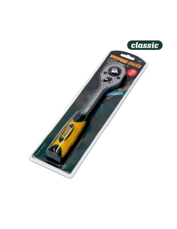 Clé à Cliquet 1/2» Mota Robuste Cliquet 45 Dents Cr.v Pour Usage Intensif. – Mota Herramientas