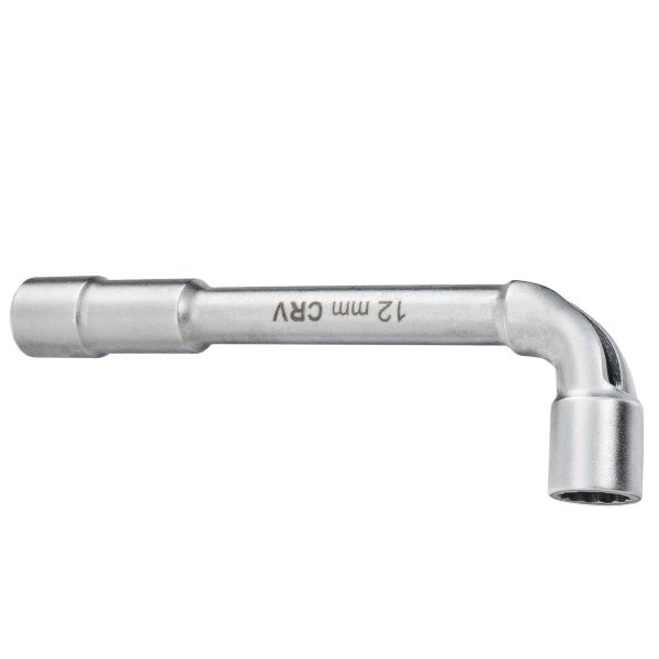 Clé à pipe débouchée Cr-v – 12 mm Clé à pipe débouchée Cr-v – 12 mm