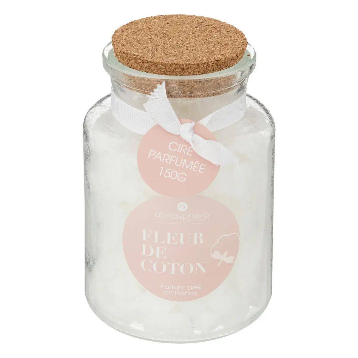 Cire Parfumée à Brûler "Izor" 150g Fleur de Coton
