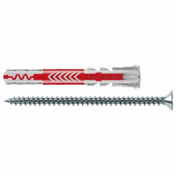 Cheville tous matériaux DuoPower FISCHER 8×65 + Vis – Boite de 25 – 538246 Cheville tous matériaux DuoPower FISCHER 8×65 + Vis – Boite de 25 – 538246