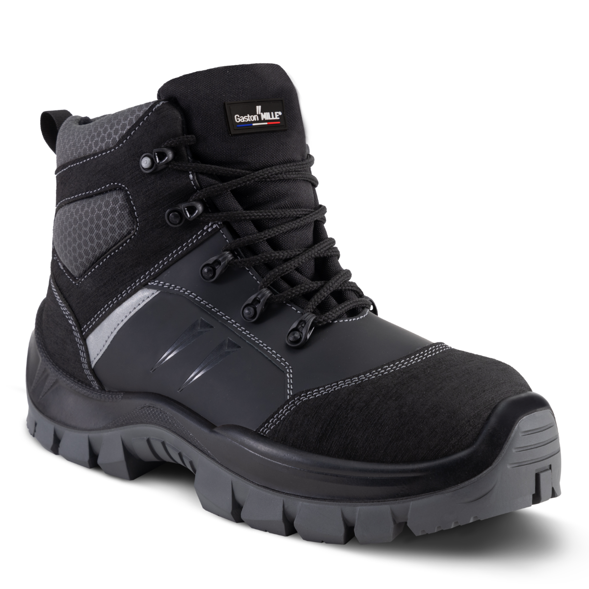Chaussures hautes de sécurité HOT PEPPER S3L AN HI CI FO LG SR - T.46 - GASTON MILLE - PHNO346