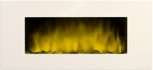 Cheminée électrique Murale White Loft XXL 120 cm Effet Flammes LED Chemin’Arte Cheminée électrique Murale White Loft XXL 120 cm Effet Flammes LED Chemin’Arte