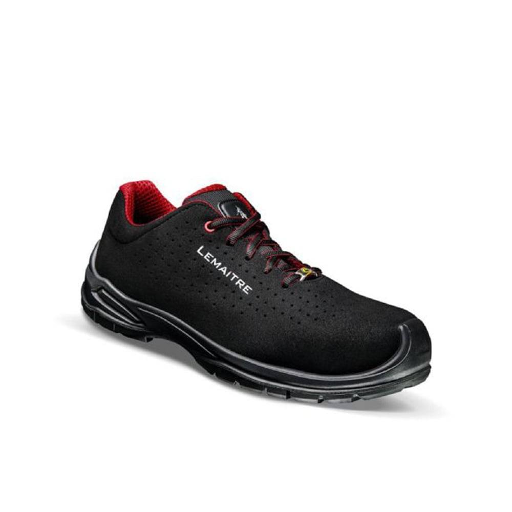 Chaussures de sécurité légères LEMAITRE ROY S1P SRC Noir / Rouge 44