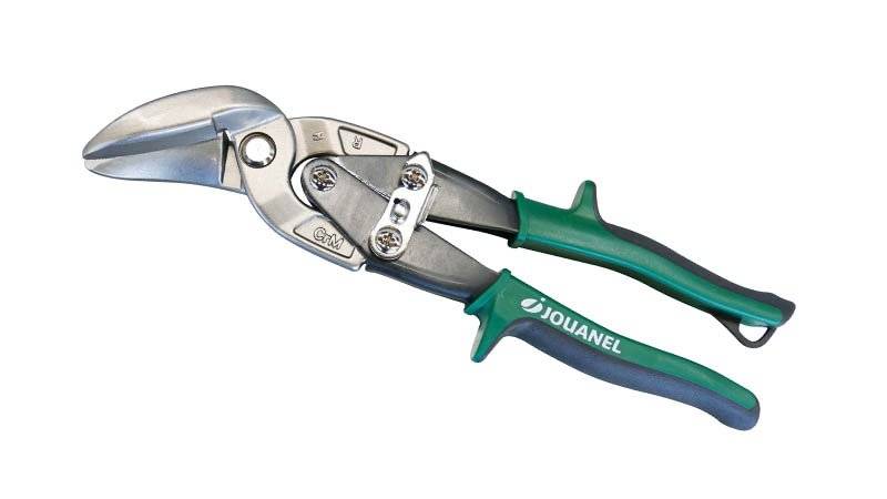 Cisaille bichantourneuse démultipliée droit pour inox - JOUANEL - CIND