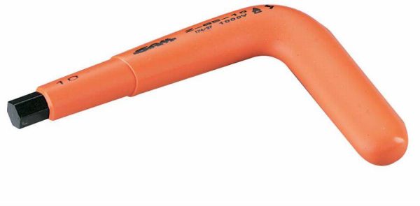 Clé mâle coudée isolée 5 mm SAM – Z655 Clé mâle coudée isolée 5 mm SAM – Z655