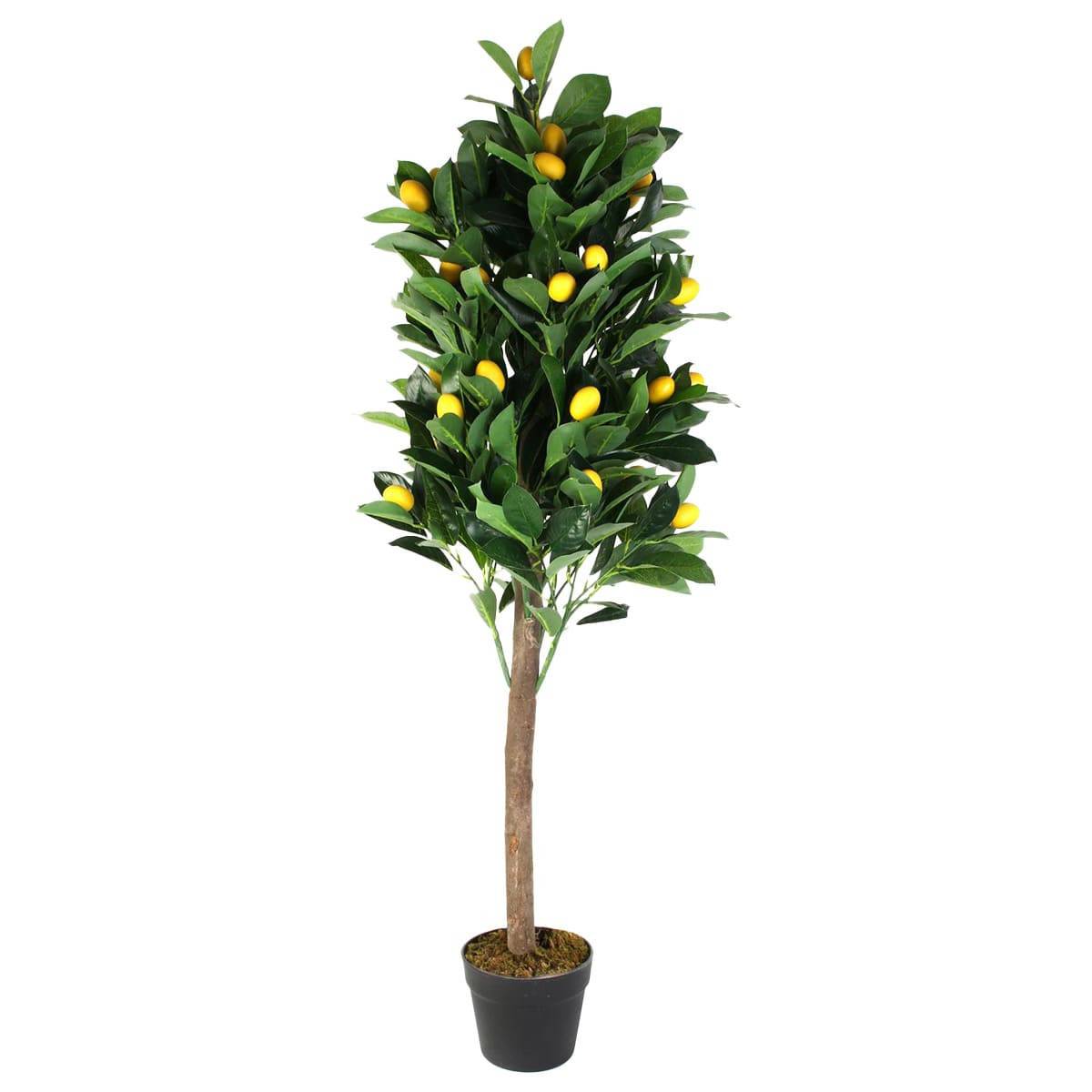 Citronnier Artificiel en Pot 120cm - LIMON