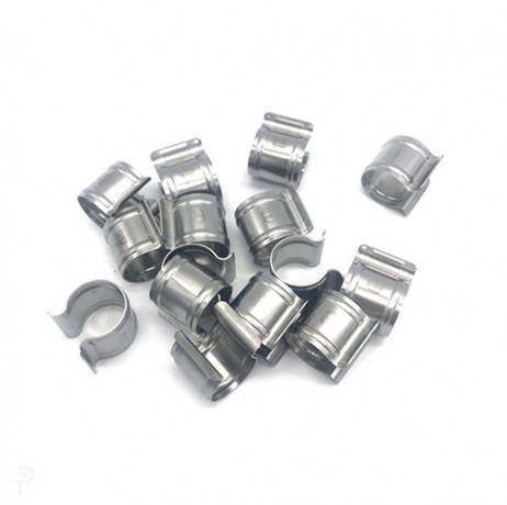 Lot de 10 – Clips de fixation ronds en inox – Diamètre 20 Lot de 10 – Clips de fixation ronds en inox – Diamètre 20