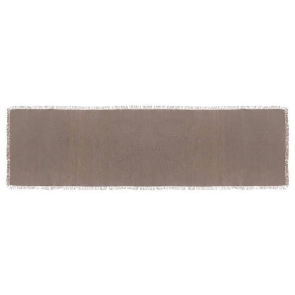 Chemin de Table «Maha» 38x140cm Gris Chemin de Table «Maha» 38x140cm Gris