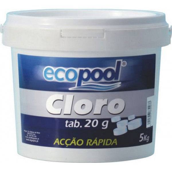 Chlore rapide - comprimés de 20grants