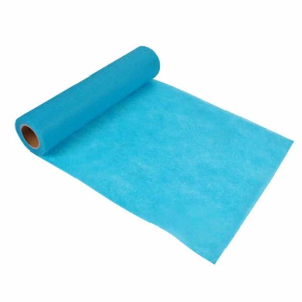Chemin de Table Jetable «Intissé» 30cmx7m Bleu Chemin de Table Jetable «Intissé» 30cmx7m Bleu