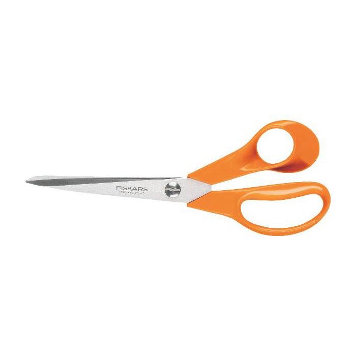 Ciseaux universel droitier 21cm 1000815 ORANGE Fiskars