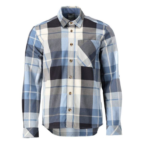 Chemise en flanelle MASCOT Customized – 22904-446-Bleu marine-XXXXL