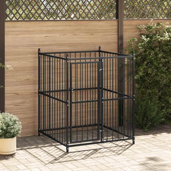 Chenil extérieur pour chiens 120 x 120 x 150 cm vidaXL 145763 Chenil extérieur pour chiens 120 x 120 x 150 cm vidaXL 145763