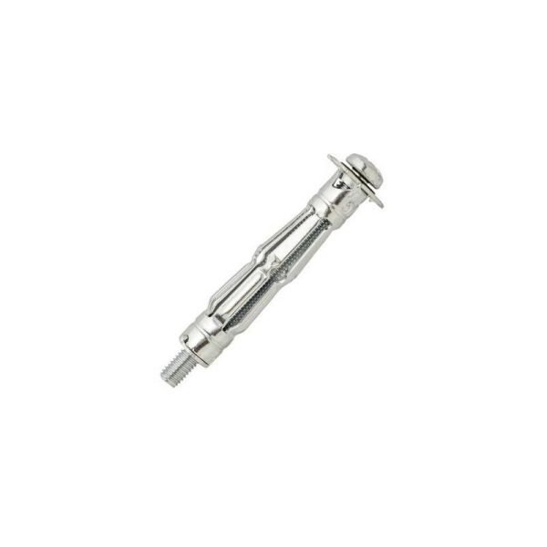 Cheville métal + vis – Quantité: 50 – Long (en mm): 37 – ø perçage en mm: 14.5 – Long vis(en mm): 45 – Epaisseur support: 4-12 Cheville métal + vis – Quantité: 50 – Long (en mm): 37 – ø perçage en mm: 14.5 – Long vis(en mm): 45 – Epaisseur support: 4-12