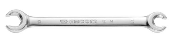 Clé à tuyauter inclinée à 15° métriques D.24x27mm longueur 260mm – FACOM – 42.24X27