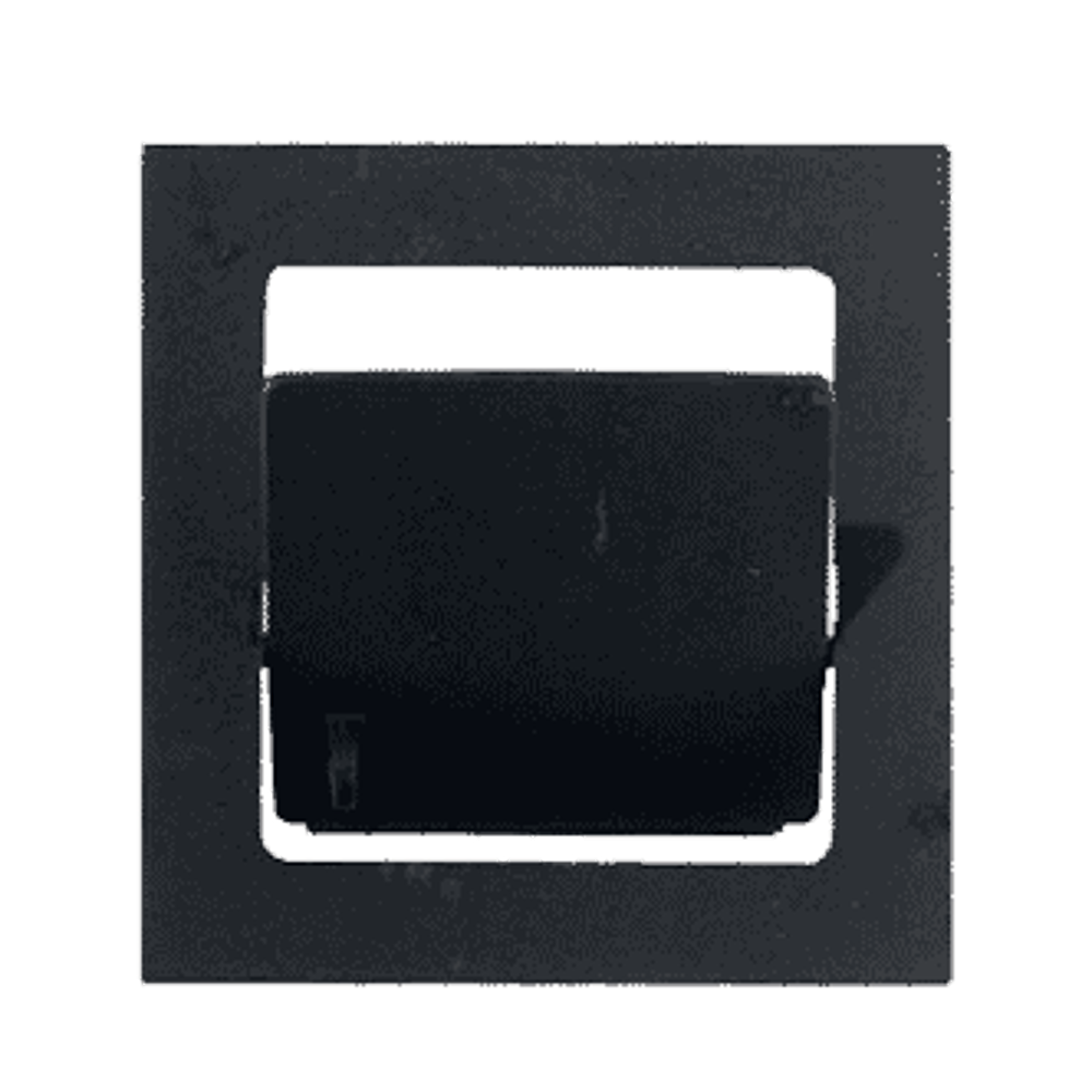 Clapet de cheminée en fonte pour boisseau 200 x 200 mm avec tige et poignée, Dommartin
