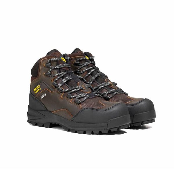 Chaussures de sécurité cuir AIGLE S3 NASSIO EVO DARK BROWN – étanche et respirante – taille 43 – AIGLE Chaussures de sécurité cuir AIGLE S3 NASSIO EVO DARK BROWN – étanche et respirante – taille 43 – AIGLE