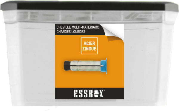 Cheville ESSBOX SCELL-IT Universelle – Sans vis – ØM12 mm – Boite de 25 – EX-92011112 Cheville ESSBOX SCELL-IT Universelle – Sans vis – ØM12 mm – Boite de 25 – EX-92011112