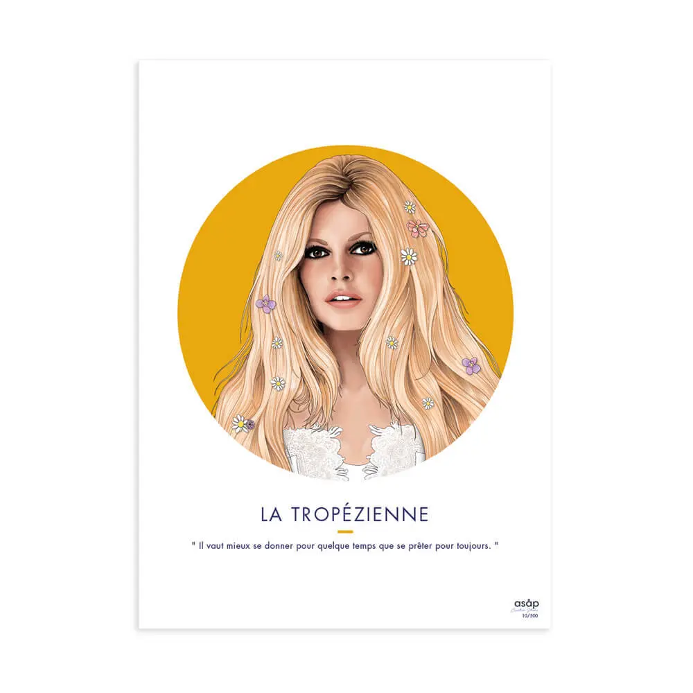 Asåp Creative Studio Cartel La Tropezienne YELLOW