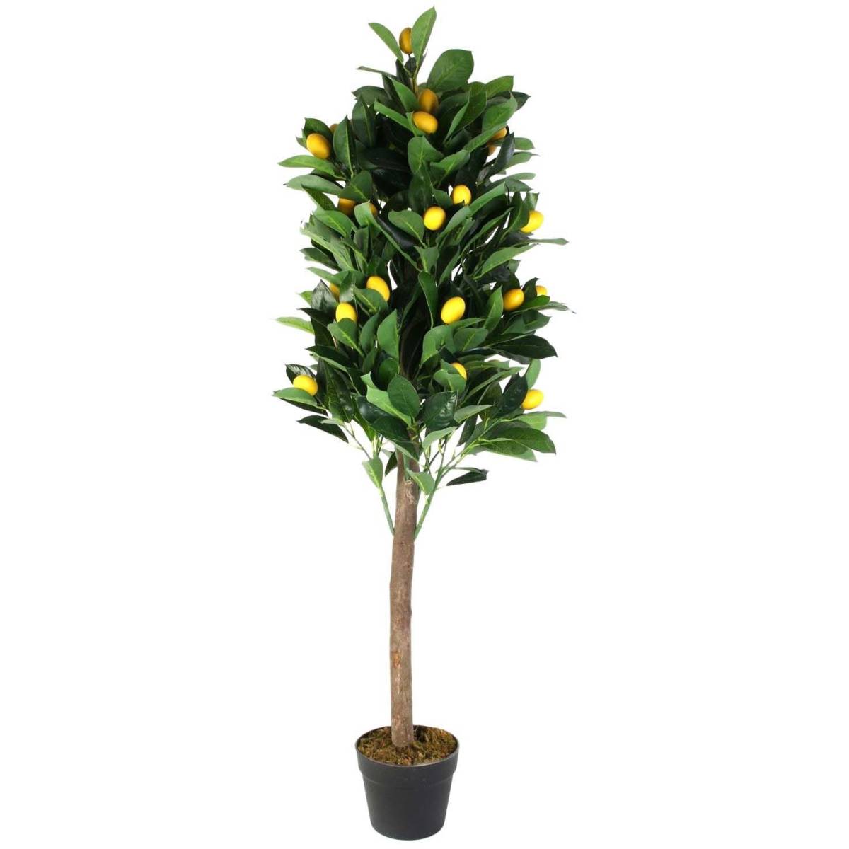 Citronnier artificiel en pot 120 cm