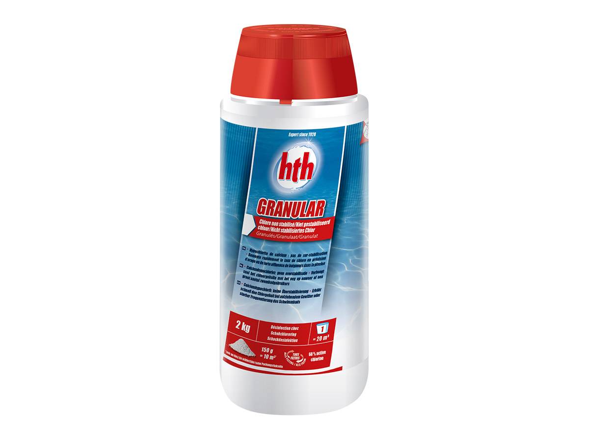 Chlore choc sans stabilisant Granular 2,5 kg - HTH