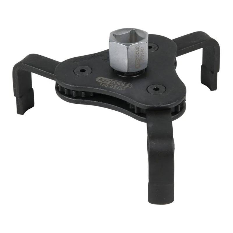 Clé araignée pour filtre à huile 3/8'' + 1/2'', diamètre 62-102 mm - KS TOOLS - 150.9313 KS TOOLS