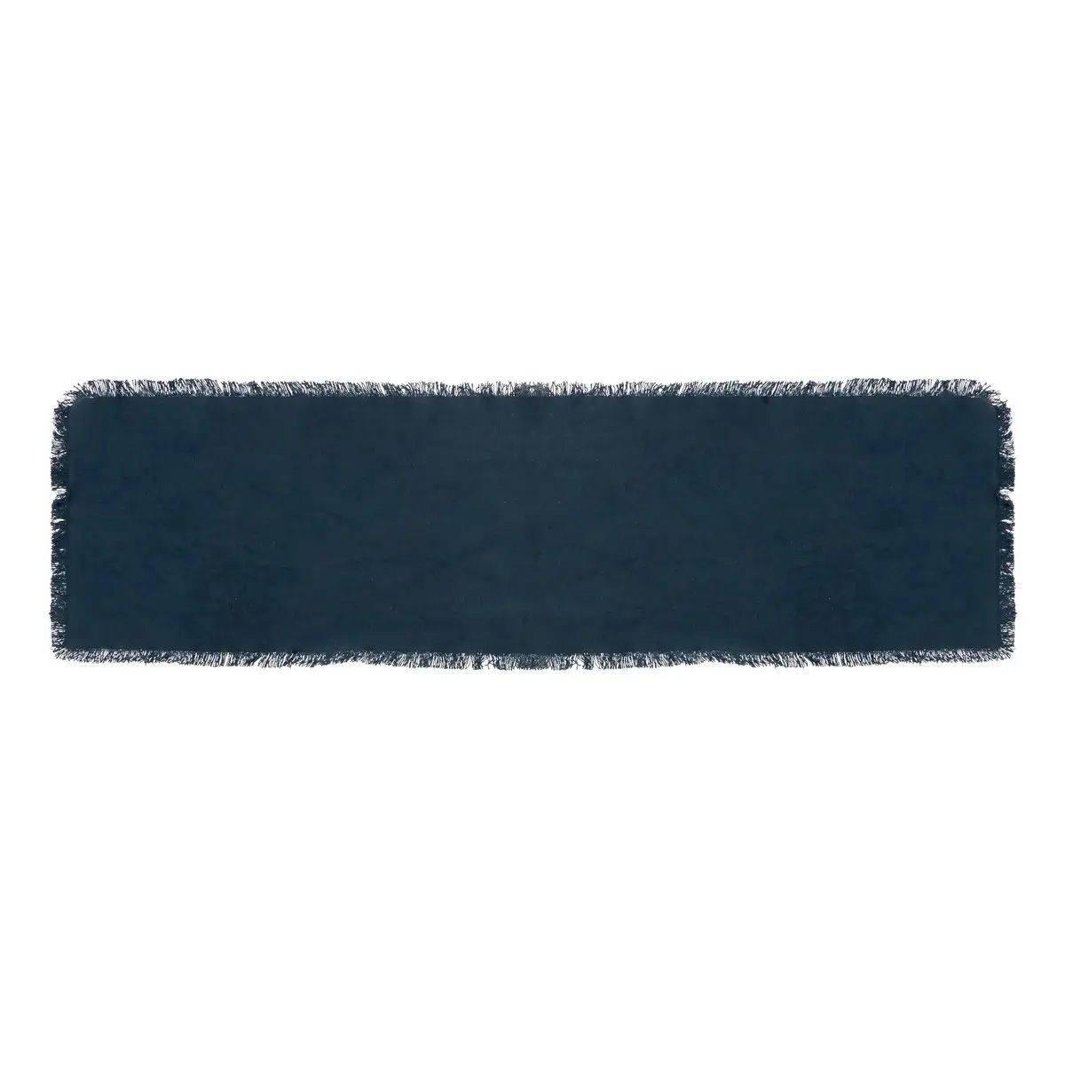 Chemin de Table "Maha" 38x140cm Bleu Canard